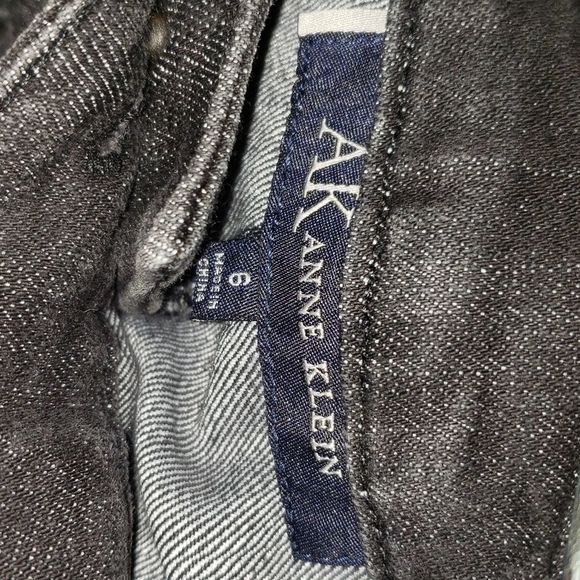 ❤️5/$25  AK Anne Klein Black Jeans - Picture 4 of 6